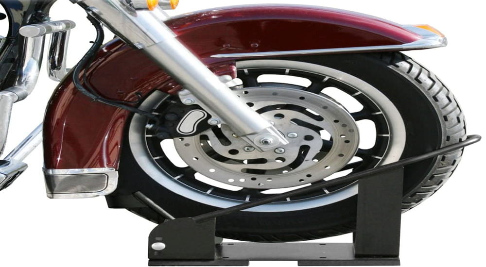 Self Locking 3 Position Motorcycle Wheel Chock