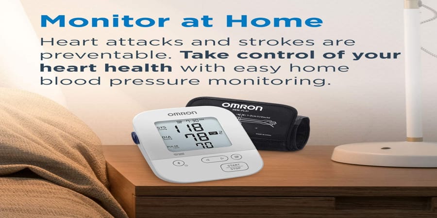 Omron Silver Blood Pressure Monitor