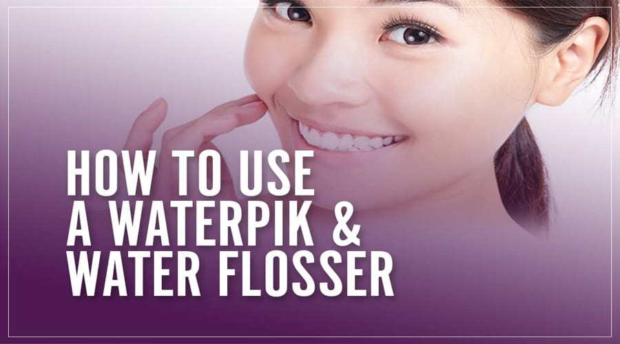 How To Use A Water Flosser 1