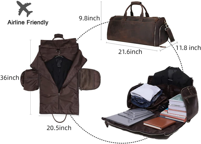 UBAT Convertible Garment Bag 2
