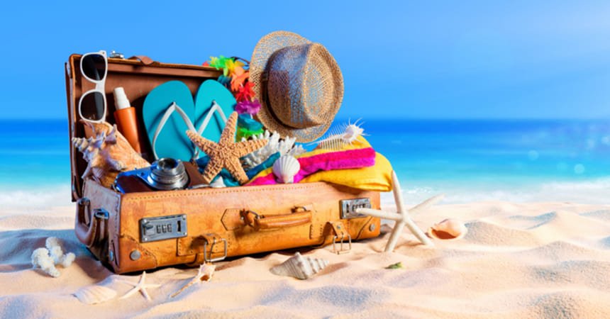 beach vacation packing