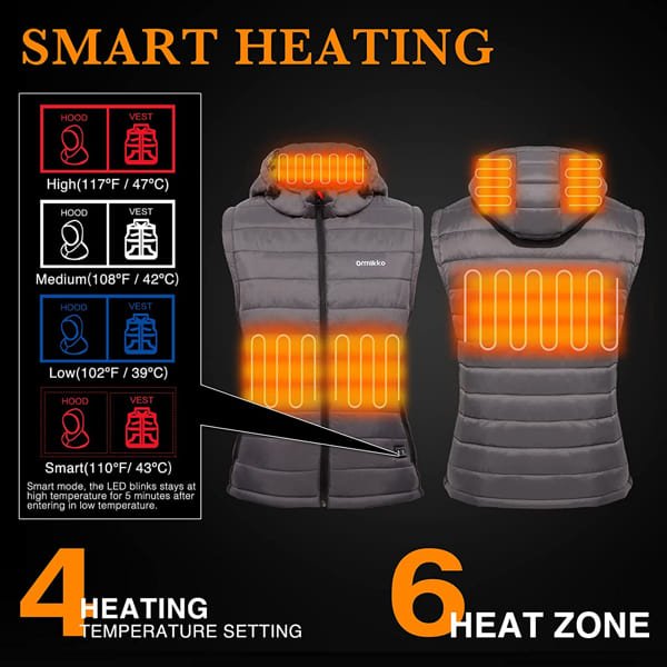 Electric Warming Heated Vest 1