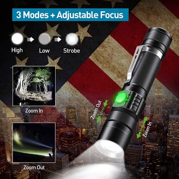 Rechargeable Flashlights S2500 1 3