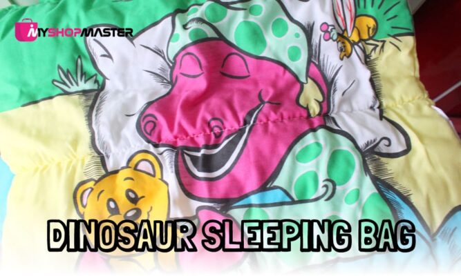 dinosaur sleeping bag min 1